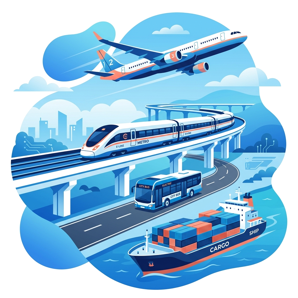 TPFB Multimodal Transportation Engineering: Aviation, Metro, Bus, Maritime Ship
